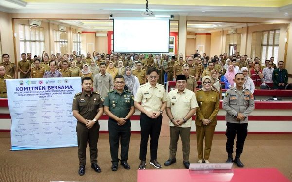 Pemkab Lampung Selatan Tetapkan 15 Desa Lokus Stunting Pada 2026