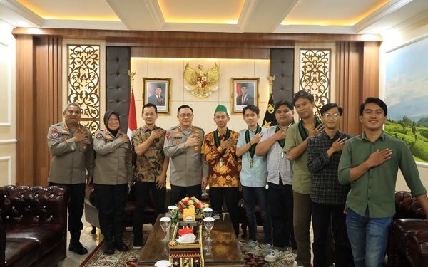 Kapolda Lampung Audiensi dengan Pengurus HMI Cabang Bandar Lampung