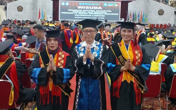 Magister Teknik Sipil Luluskan Wisudawan Terbaik Tingkat Fakultas