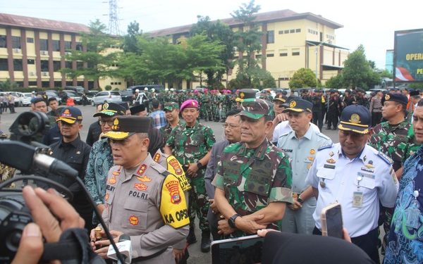 Gelar Apel Operasi Ketupat Krakatau 2025 : Polda Lampung Siap Amankan Arus Mudik