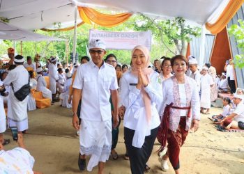 Hadiri Upacara Melasti, Wagub Jihan Nurlela Tegaskan Harmoni dalam Keberagaman di Provinsi Lampung