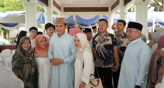 Bupati Lampung Selatan Gelar Open House, Masyarakat Antusias Hadir