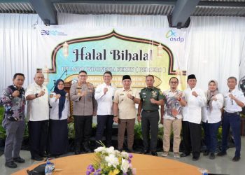 Wabup Syaiful Hadiri Halalbihalal PT ASDP Indonesia Ferry Cabang Bakauhen