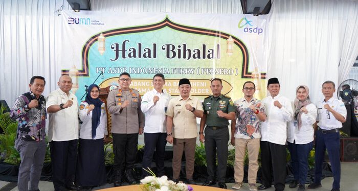 Wabup Syaiful Hadiri Halalbihalal PT ASDP Indonesia Ferry Cabang Bakauhen