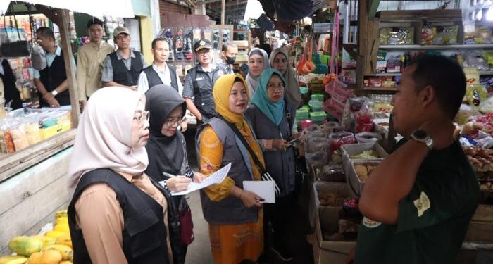 Walikota Bandar Lampung Sidak ke Sejumlah Pasar Tradisional