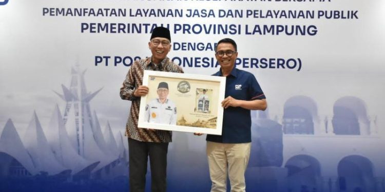Perluas Jangkauan Layanan Publik, Pemprov Lampung Gandeng PT Pos Indonesia