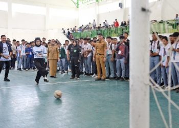Wagub Jihan Nurlela Buka Turnamen Futsal Gubernur Cup 2025