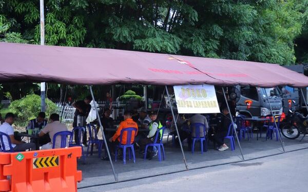 Antisipasi Lonjakan Arus Mudik, Polda Lampung Siapkan Dapur Lapangan di Bakauheni