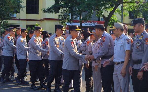 Halal Bihalal Polda Lampung Pererat Silaturahmi Pejabat Utama dan Seluruh Personel