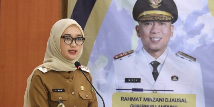 Sinergi Menuju Indonesia Emas, Wagub Jihan Tekankan Pembangunan Lampung Berbasis Lingkungan dan Ketangguhan Bencana