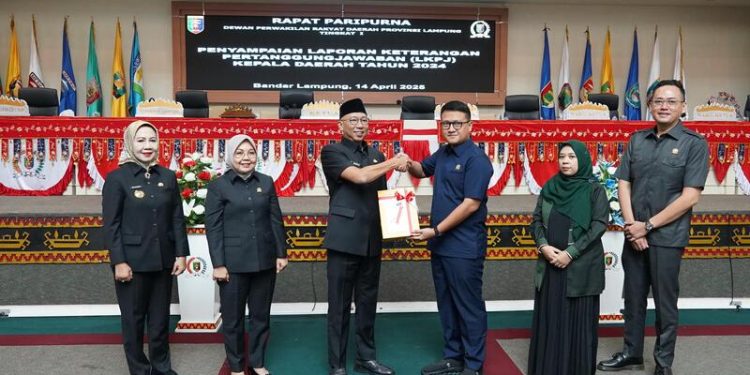 LKPJ 2024, Gubernur Rahmat Mirzani Tegaskan Komitmen Akuntabilitas dan Pembangunan Berkelanjutan di Provinsi Lampung