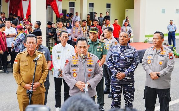 Beri Arahan Silaturahmi Kamtibmas di Polda Kepri, Kapolri Instruksikan Jaga Semangat Persatuan