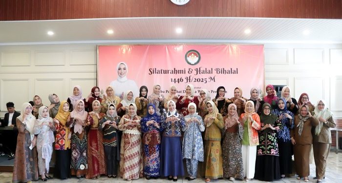 Perkuat Sinergi, DWP Provinsi Lampung Gelar Halal Bihalal