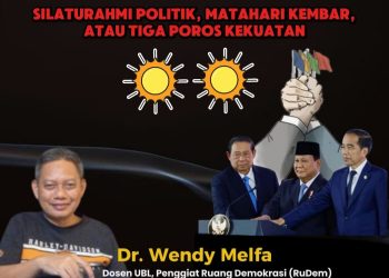 Silaturahim Politik, Matahari Kembar atau Tiga Poros Kekuatan