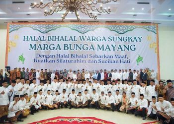 Hadiri Halal Bihalal Masyarakat Sungkai Bunga Mayang, Gubernur Mirza Perkuat Langkah Terwujudnya Kabupaten Sungkai Bunga Mayang