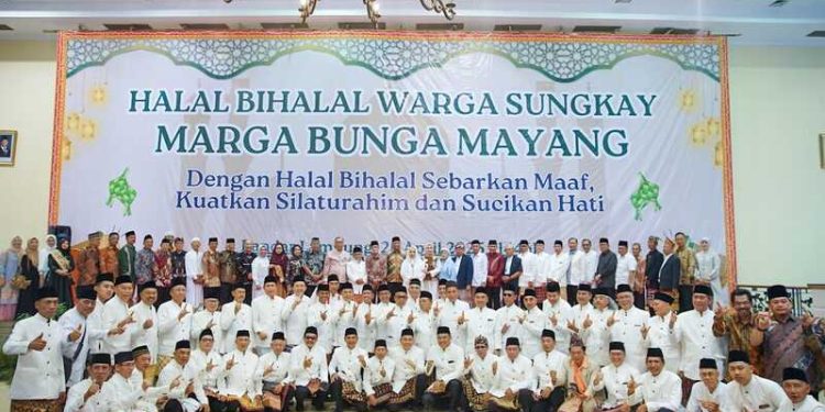 Hadiri Halal Bihalal Masyarakat Sungkai Bunga Mayang, Gubernur Mirza Perkuat Langkah Terwujudnya Kabupaten Sungkai Bunga Mayang