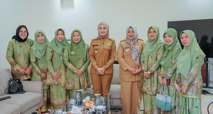 Wagub Jihan Nurlela Terima Kunjungan PW Muslimat NU Lampung Terkait akan Digelarnya Harlah ke-79 pada 3 Mei 2025