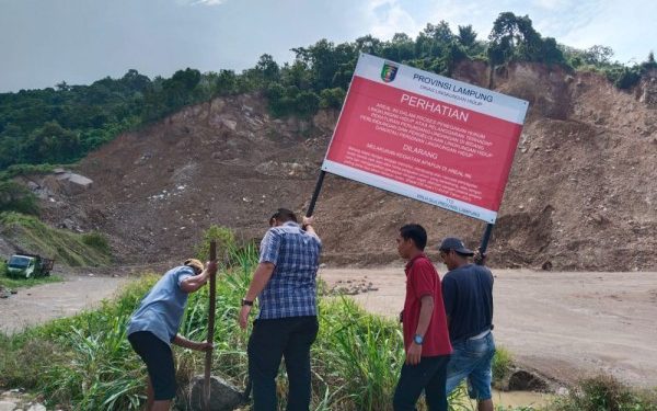 Walikota Eva Dwiana Apresiasi Pemprov Lampung Melakukan Penyegelan Tambang Batu Penyebab Banjir