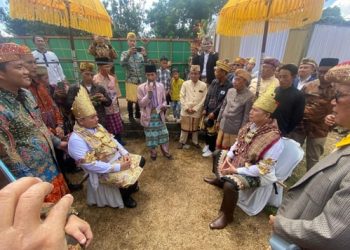 Ketua KPU RI Resmi Menjadi Bagian Masyarakat Adat Abung Siwo Migo