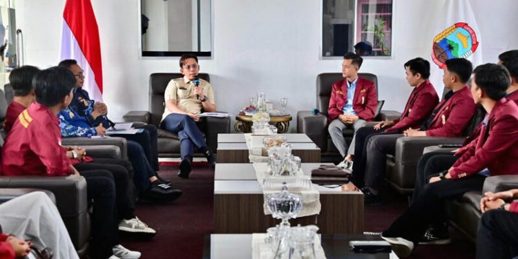 Bupati Egi Terima Audiensi IMM Provinsi Lampung