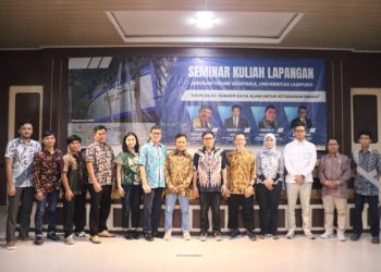 Perkuat Pemahaman Energi Nasional, Teknik Geofisika Unila Gelar Seminar Eksplorasi SDA