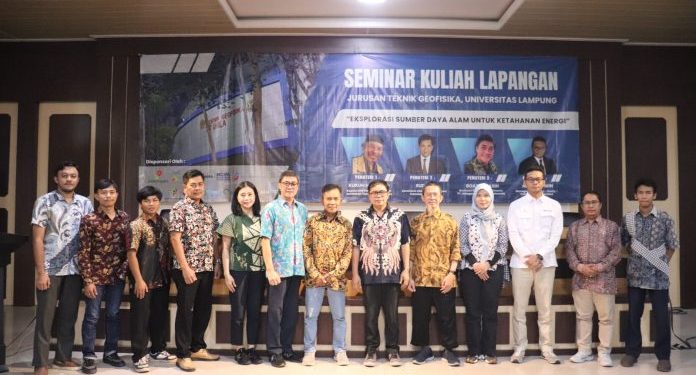 Perkuat Pemahaman Energi Nasional, Teknik Geofisika Unila Gelar Seminar Eksplorasi SDA