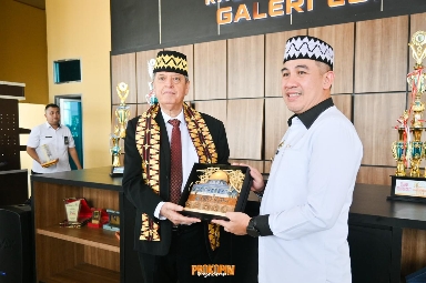 Bupati Pesawaran Sambut Kunjungan Duta Besar Palestina, Bahas Kerja Sama Pendidikan