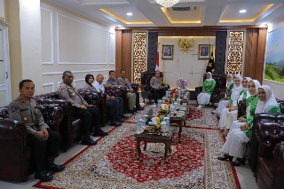 Kapolda Lampung Terima Audiensi PW Fatayat NU Provinsi Lampung
