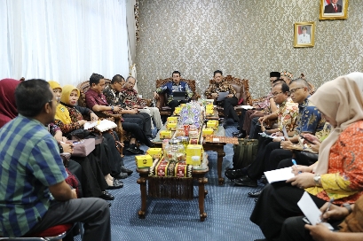 Pemprov Lampung Gelar Rapat Persiapan untuk Penetapan Nama Baru pada Perpustakaan Daerah
