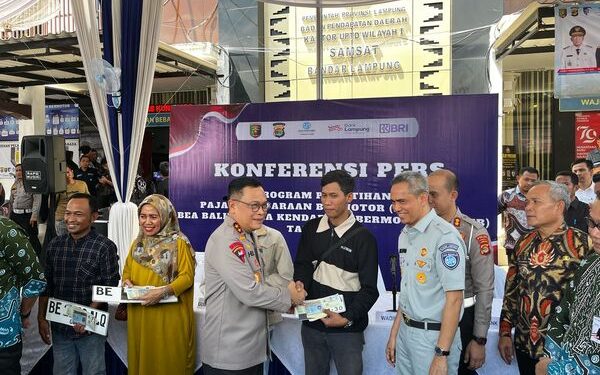 Kapolda Lampung Dukung Program Pemutihan Pajak, Ajak Masyarakat Manfaatkan Kesempatan Emas Ini