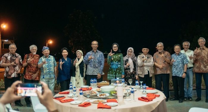 Pemprov Lampung Gelar Jamuan Makan Malam Bersama Para Dosen dan Guru Besar ITB dan Itera di Mahan Agung
