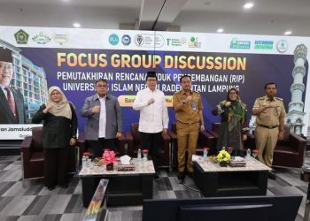 Unila Berkontribusi dalam FGD Pemutakhiran RIP UIN RIL 2025
