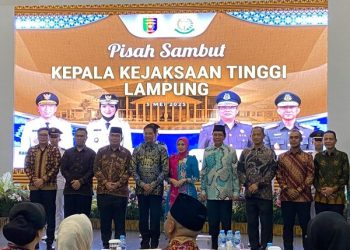 Wakil Rektor Unila Hadiri Pisah Sambut Kajati Lampung