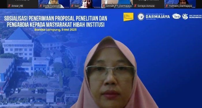 Tingkatkan Kinerja Dosen, LPPM Darmajaya Adakan Sosialisasi Penelitian dan Pengabdian Hibah Institusi