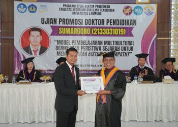 FKIP Gelar Ujian Terbuka Sidang Promosi Doktor Sumargono