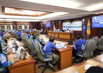 Implementasi MoU, Unila Sambut Rektor UMTE dalam Kunjungan Kerja Sama Internasional