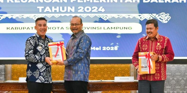 Pesawaran Kembali Raih Opini WTP Kesembilan Kali Berturut-turut