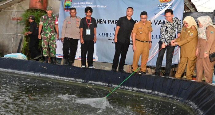 Bupati Egi Resmikan Kampung Vaname Rakyat di Desa Bandar Agung