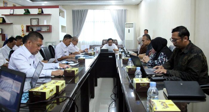 Pemkab Lampung Selatan Rapat Evaluasi Optimalisasi PAD Bersama BPKP Perwakilan Provinsi Lampung