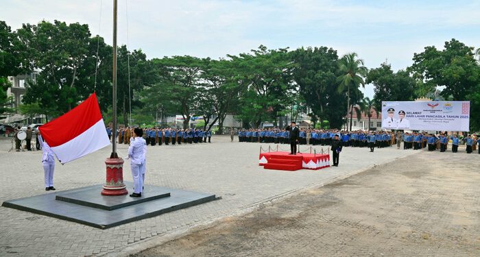 Pimpin Upacara Hari Lahir Pancasila, Wabup Syaiful: Refleksi Arah Kehidupan Berbangsa dan Bernegara