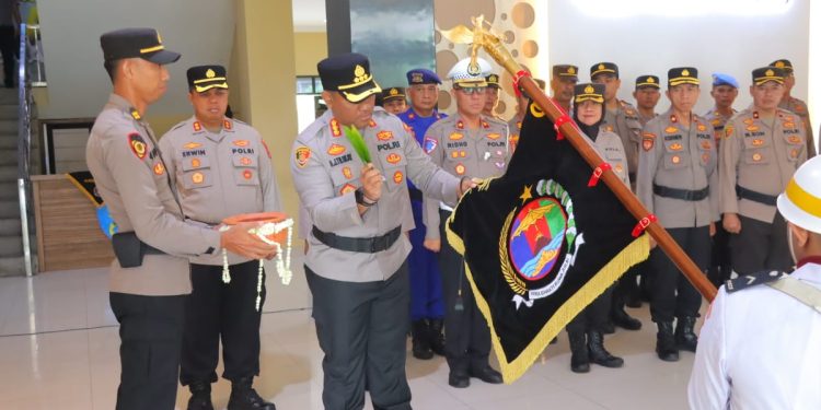 Cuci Dhuaja ‘Wira Bhakti Anggakara Catra”, Polresta Bandar Lampung Ambil Air Suci Dari 10 Titik Mata Air