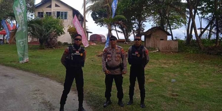 Jelang Event WSL Krui Pro QS 6000, Polres Pesibar Laksanakan PAM di Pantai Karang Imbor 