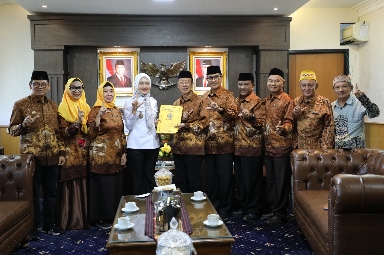 Perkuat Peran Wredatama, Pemprov Lampung Sambut Kunjungan PWRI