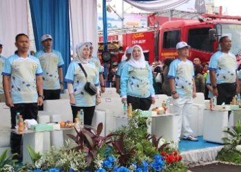 Dandim 0410/KBL Turut Meriahkan Jalan Sehat HUT Bandar Lampung ke-343