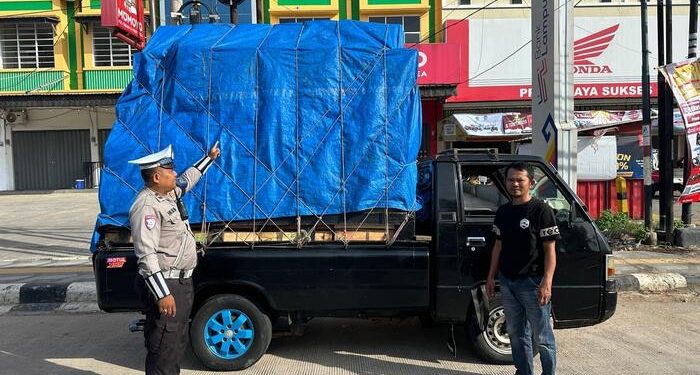 Zero Truk Odol di Jalan, Sat Lantas Polresta Bandar Lampung Gencar Sosialisasi 1-30 Juni