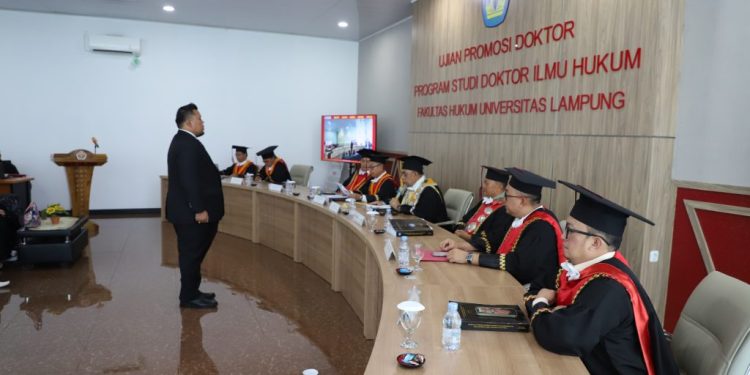 Promosi Doktor Irhammudin Angkat Isu Keadilan Formulasi Pidana Denda