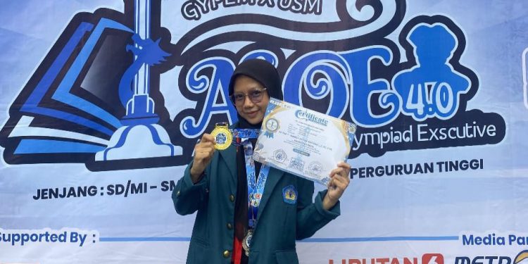 Mahasiswa Unila Raih Medali Emas dan Perak Olimpiade Nasional Bahasa Indonesia dan Matematika