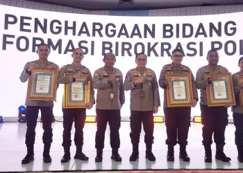 Lima Polres di Lampung Raih Penghargaan Kapolri
