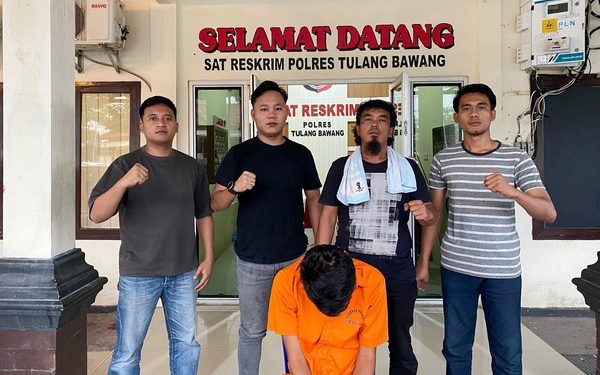 Sempat Kabur dan Bersembunyi, Pelaku Curi Sapi Ditangkap Tekab 308 Presisi Polres Tulang Bawang