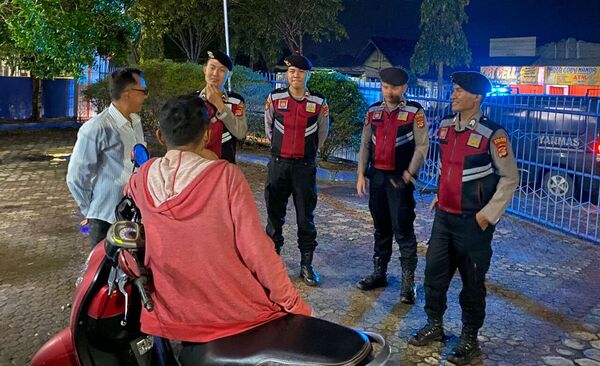 Samapta Polres Tulang Bawang Optimalkan BLP